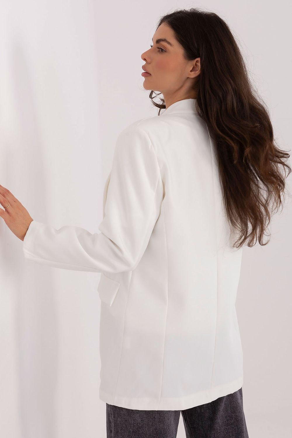 Damen Blazer elegant mit Schulterpolster | Sakko Universalgröße