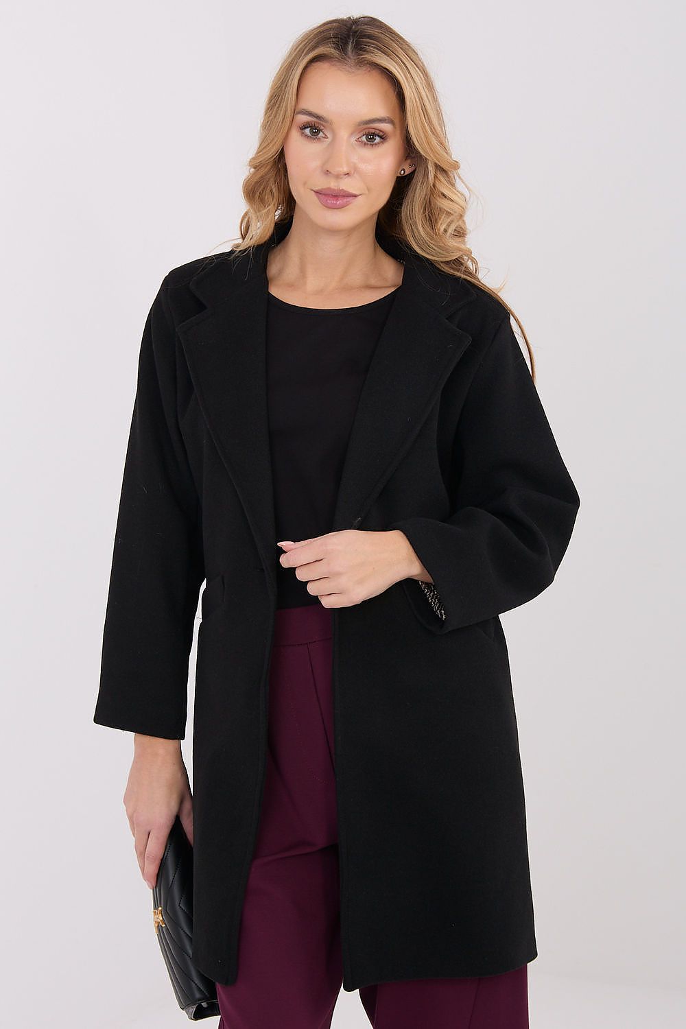 Damen Mantel Elegant Lang – Warm & Stylish für Winter