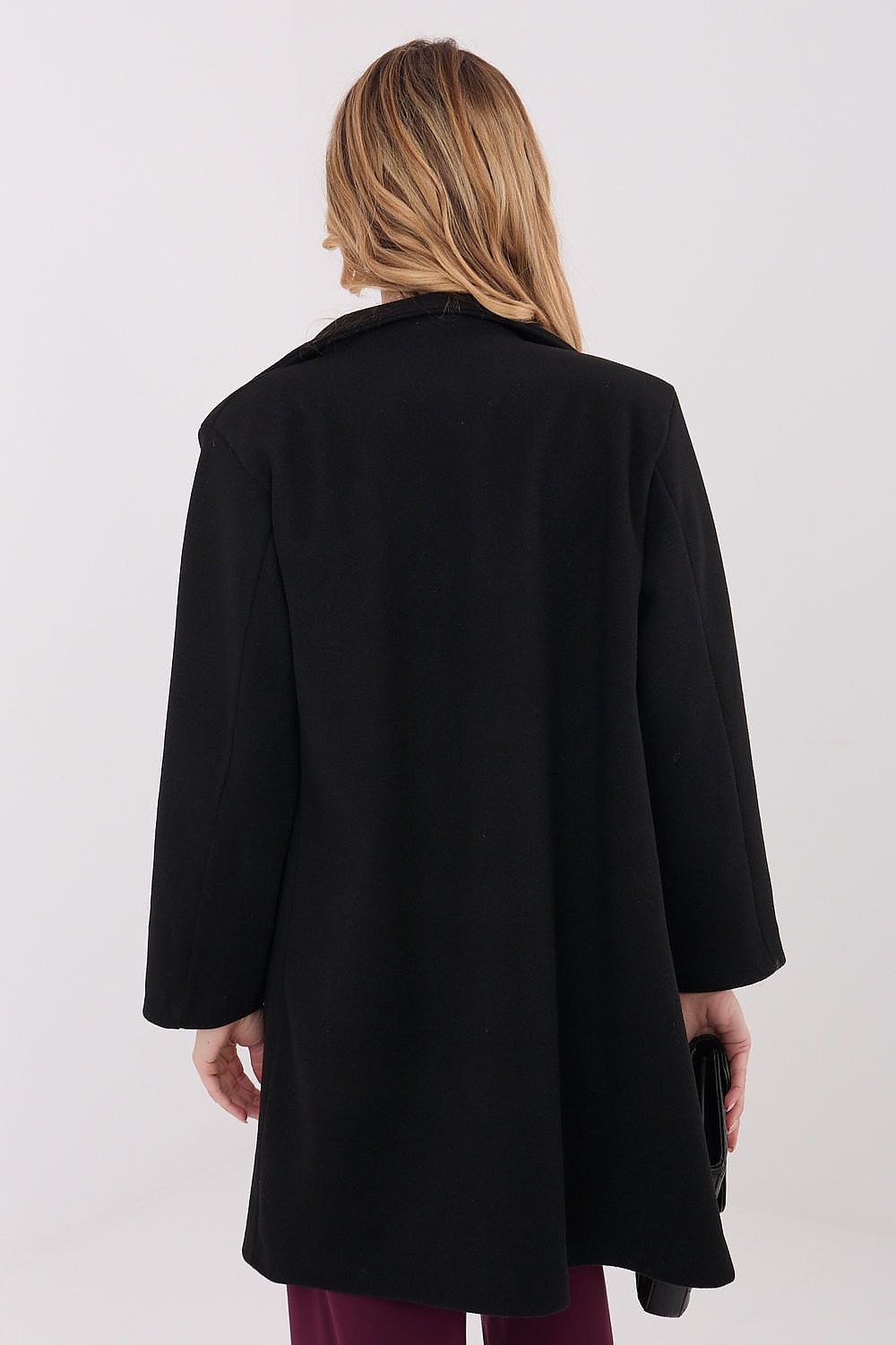 Damen Mantel Elegant Lang – Warm & Stylish für Winter