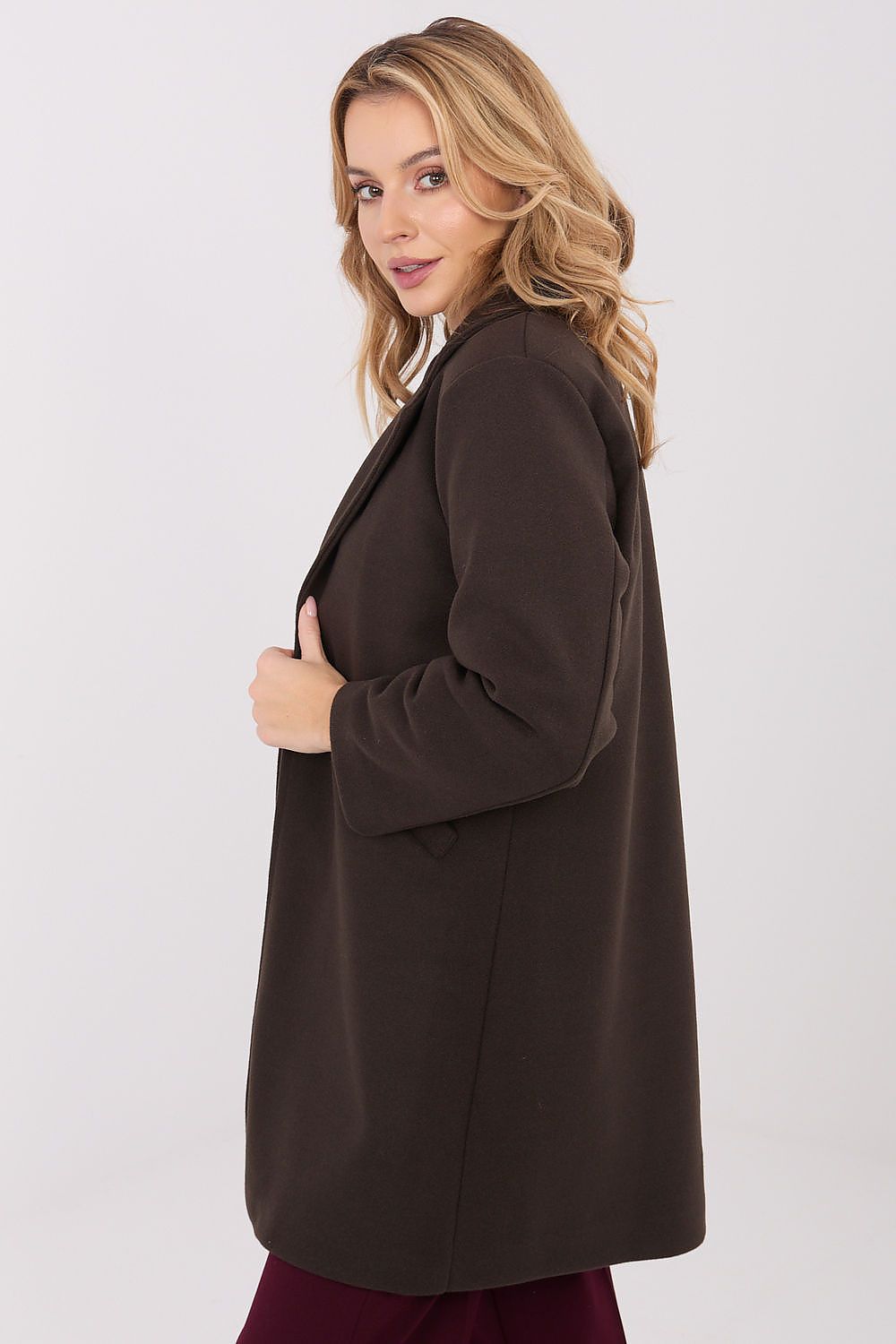 Damen Mantel Elegant Lang – Warm & Stylish für Winter