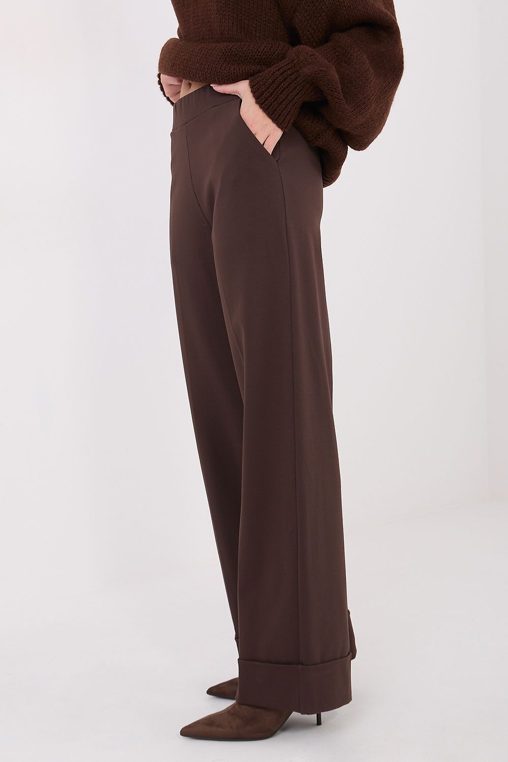 Hose Damen Weites Bein High Waist – Stylisch & Bequem