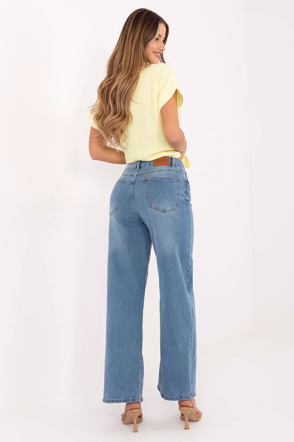 Wide Leg Jeans Damen High Waist – Lässig & Bequem