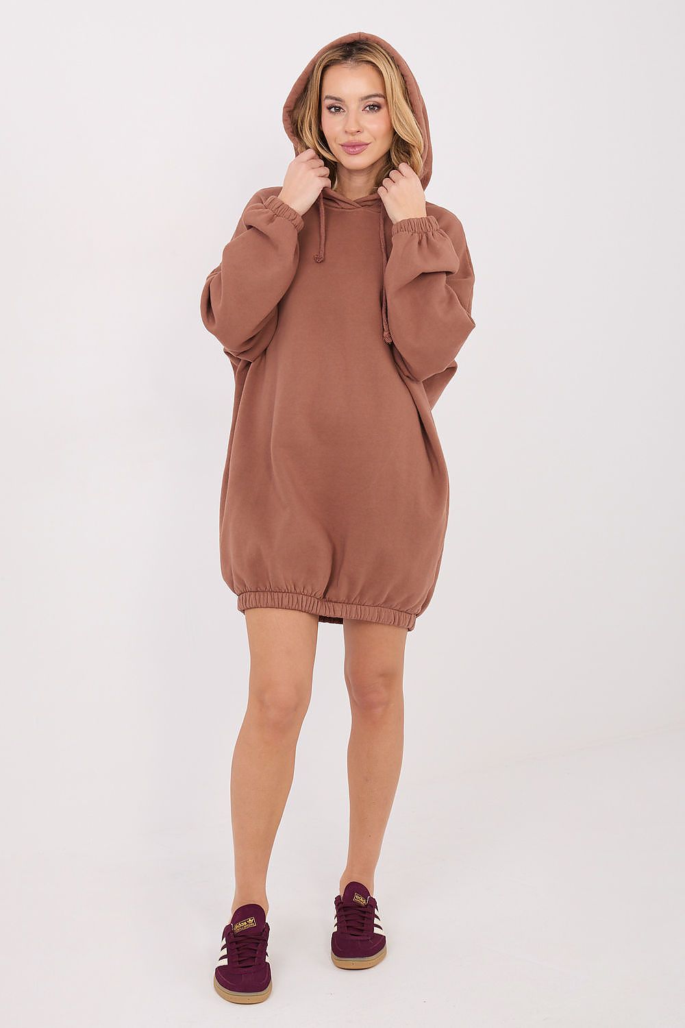 Sweatkleid Damen Oversize Kapuze – Bequem & Lässig