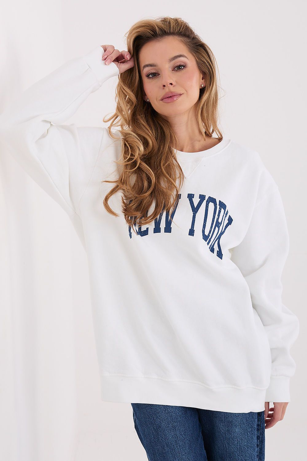 Damen Sweatshirt mit Aufdruck – Bequem & Stylisch für Alltag