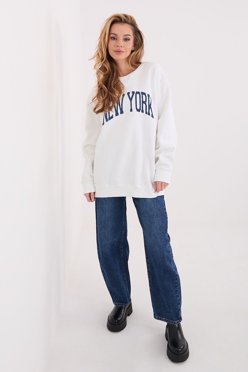 Damen Sweatshirt mit Aufdruck – Bequem & Stylisch für Alltag