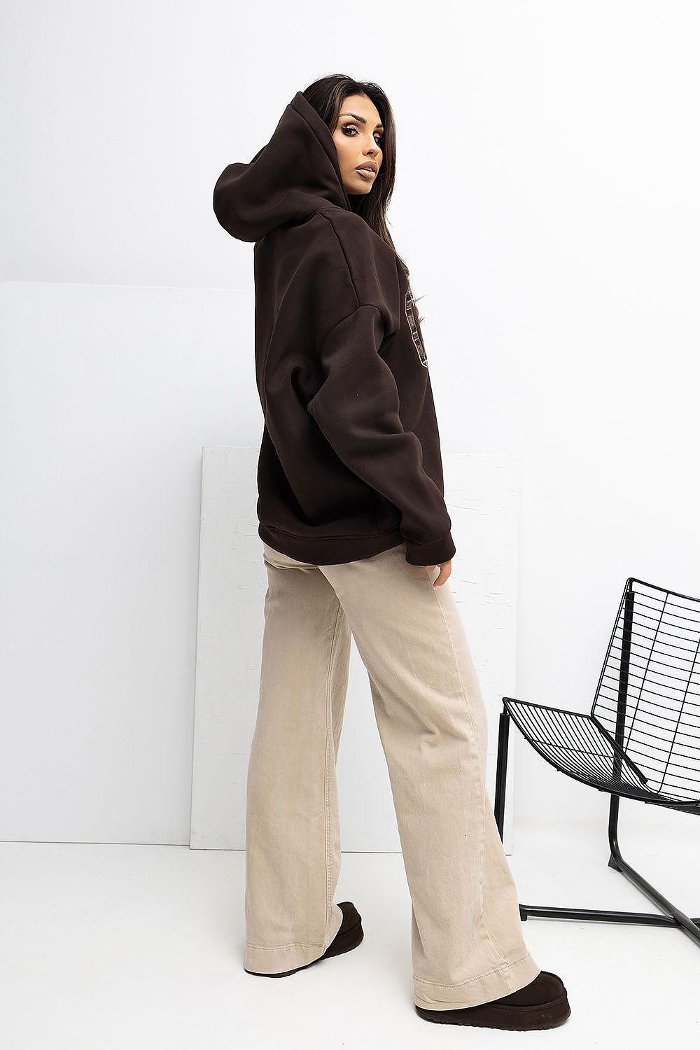 Damen Hoodie mit Stickerei – Bequem & Stylisch für jeden Tag