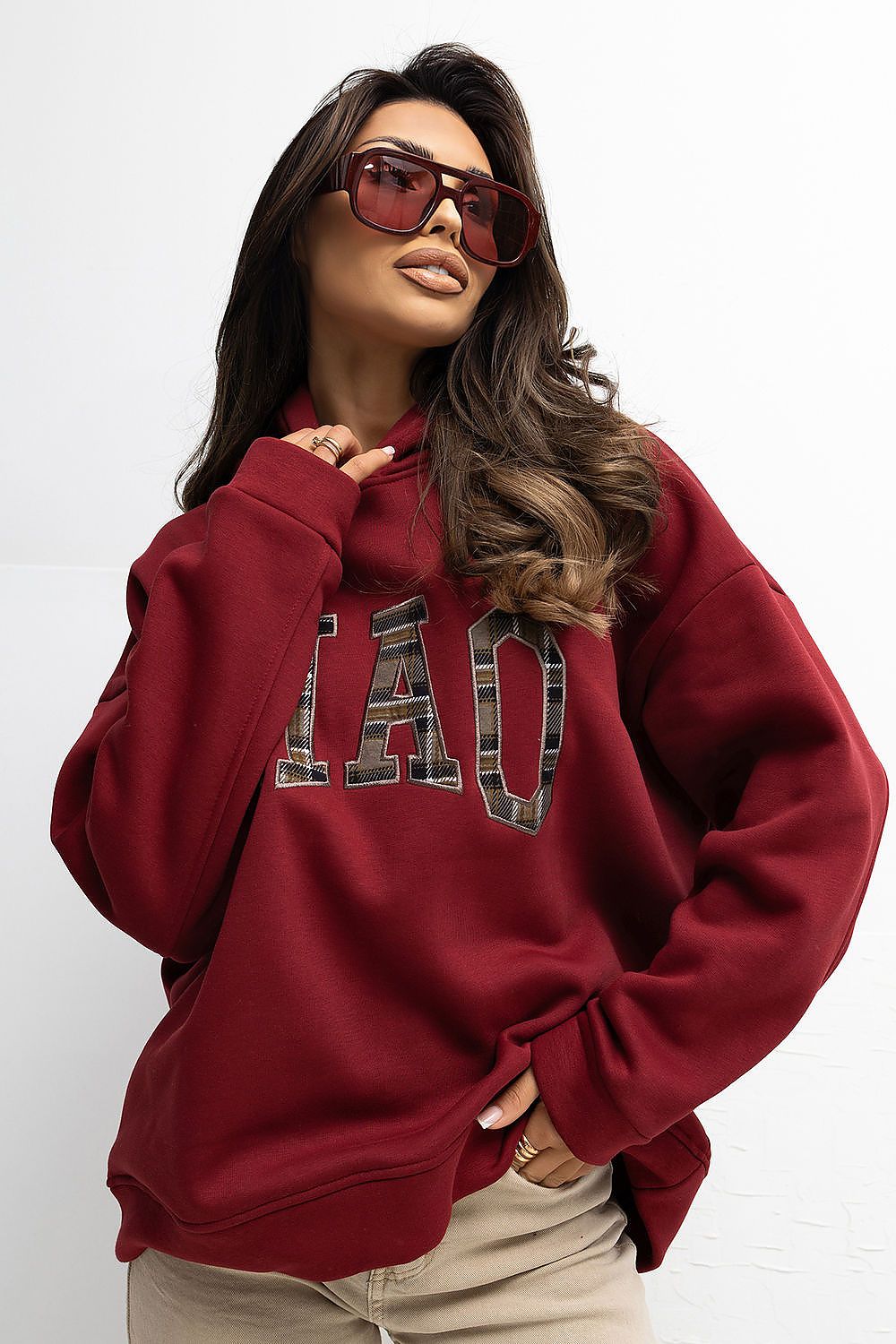 Damen Hoodie mit Stickerei – Bequem & Stylisch für jeden Tag