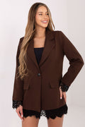 Damen Blazer mit Spitze – Elegant & Vielseitig für jeden Anlass