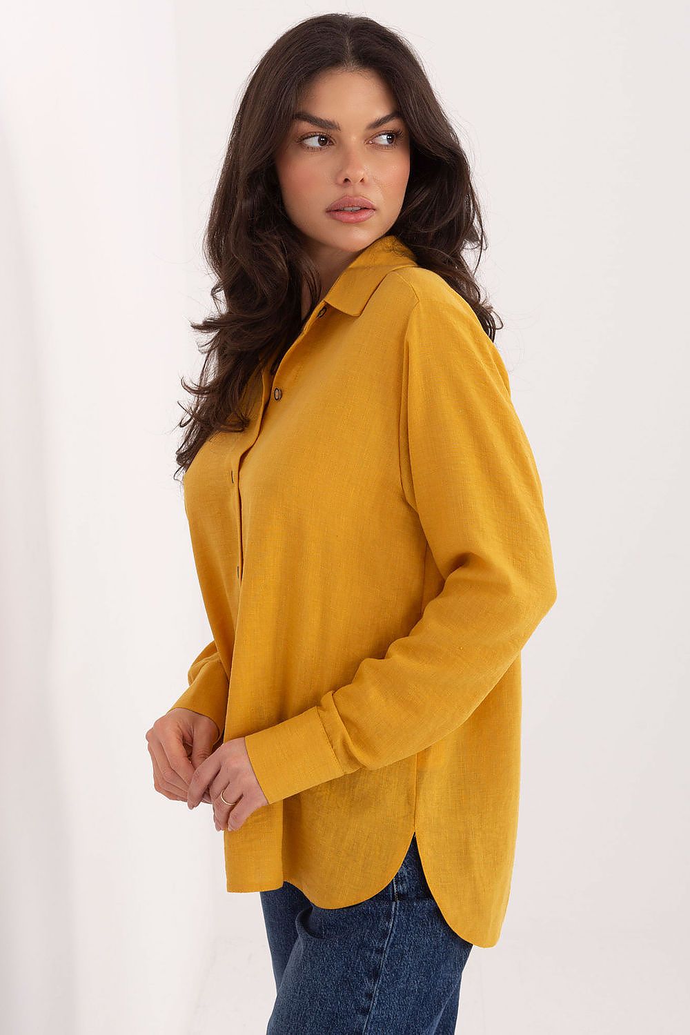 Damen Bluse Langarm Baumwolle – Klassisch & Vielseitig