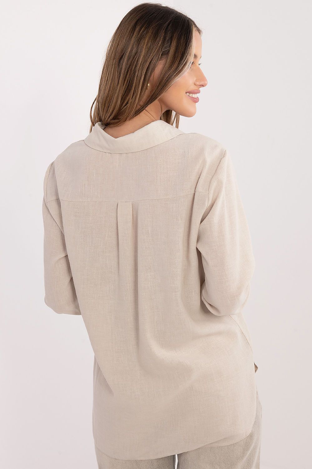 Damen Bluse Langarm Baumwolle – Klassisch & Vielseitig