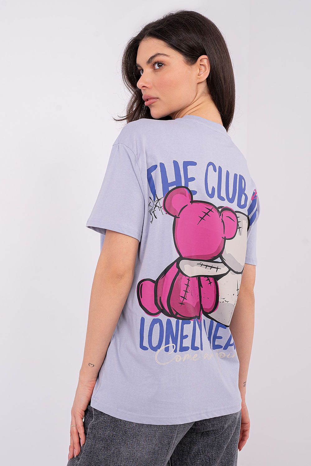 Damen T-Shirt Baumwolle mit Print – Lässig & Stylisch