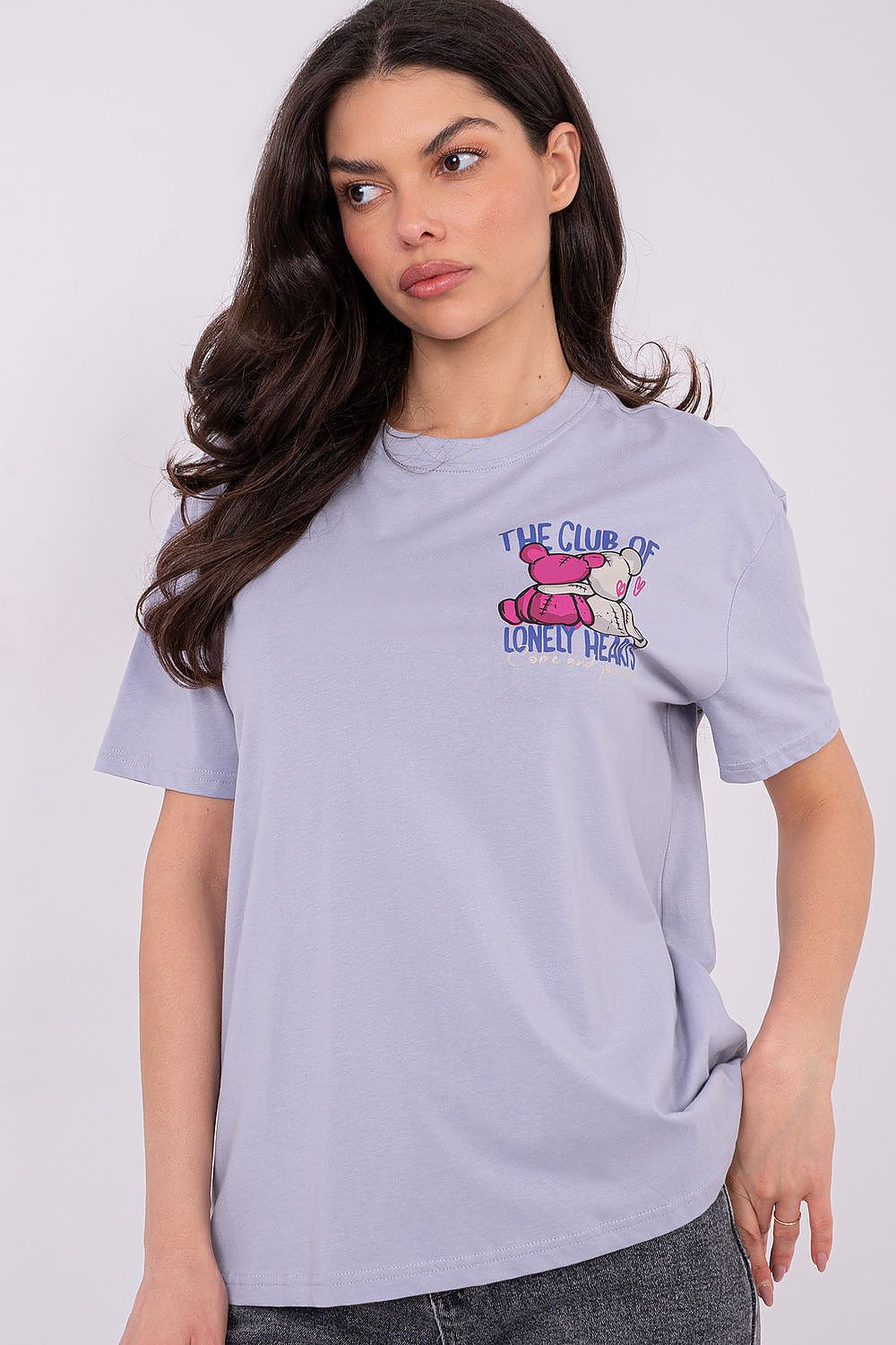 Damen T-Shirt Baumwolle mit Print – Lässig & Stylisch