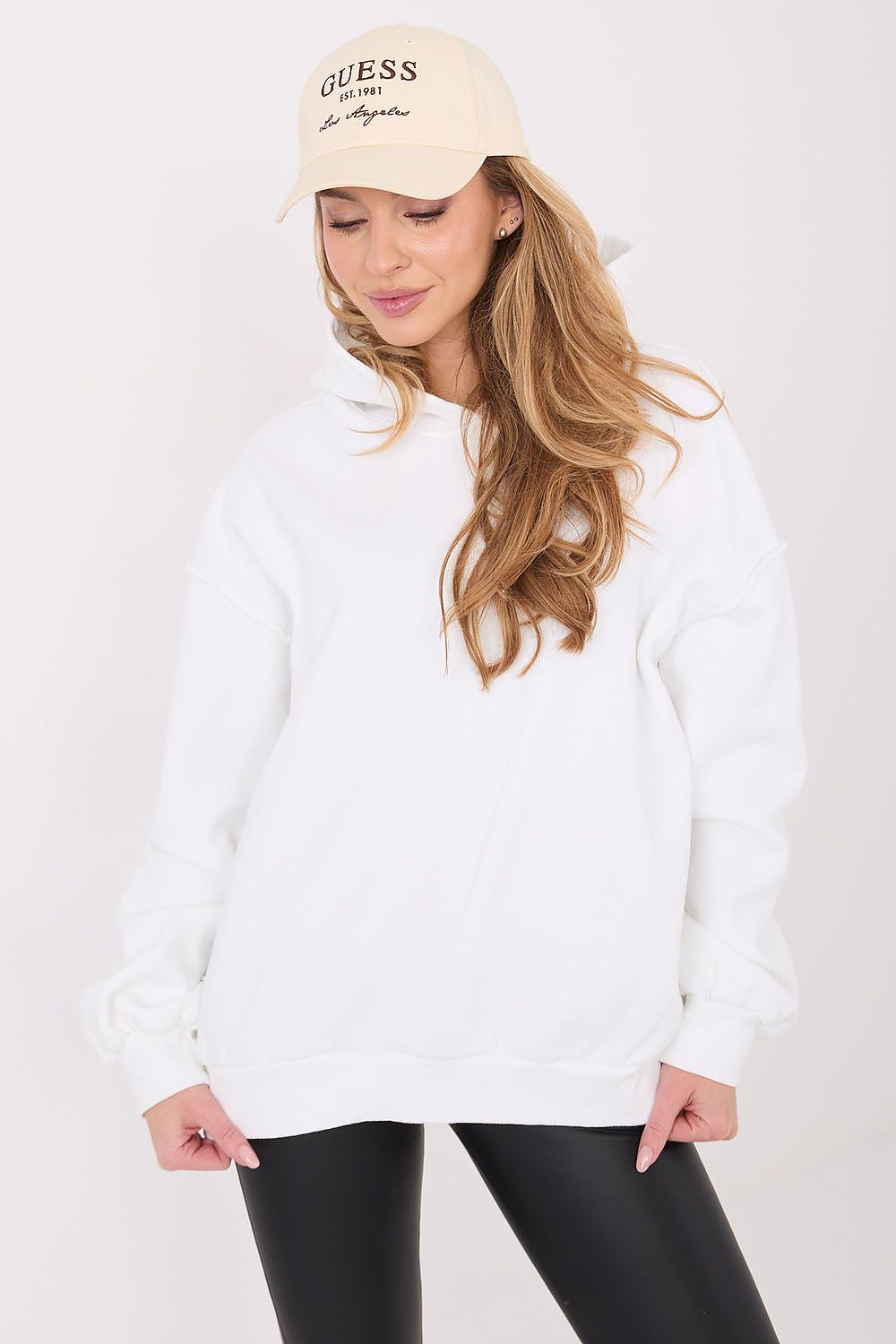 Hoodie Damen Gefüttert Kapuze Baumwolle Herbst Winter