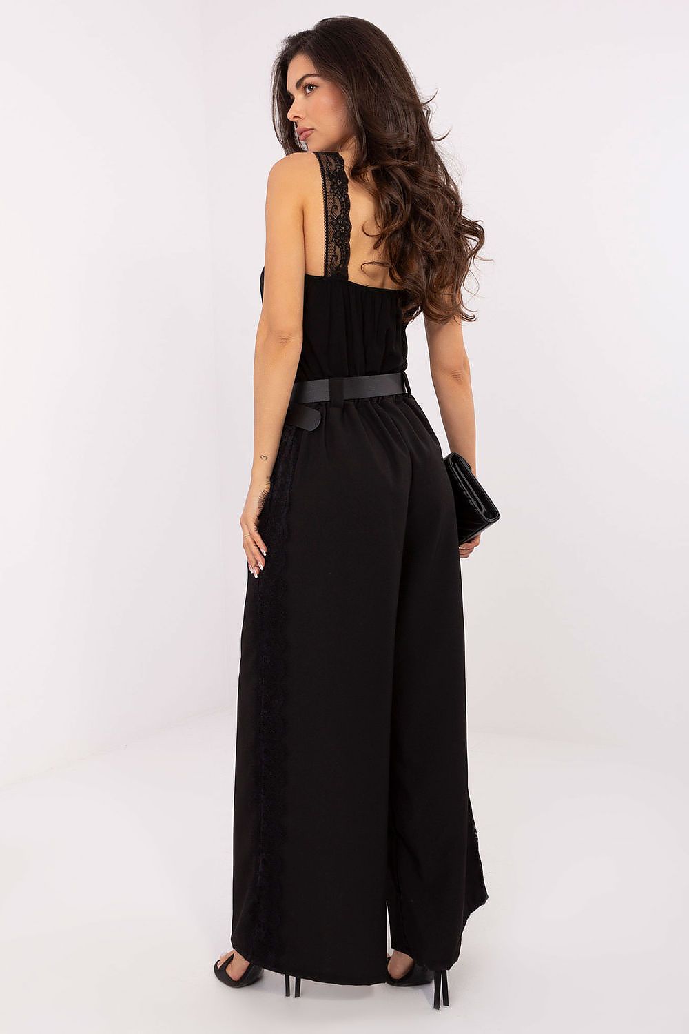 Stoffhose Damen Weites Bein Hohe Taille - Elegante Viskose Hose