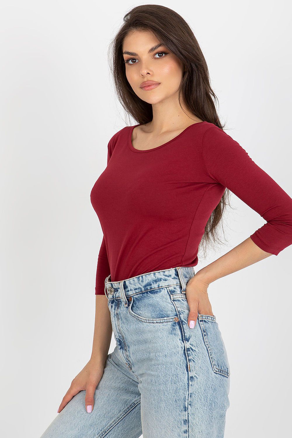 Damen Bluse 3/4-Arm – Vielseitig & Bequem für jeden Anlass