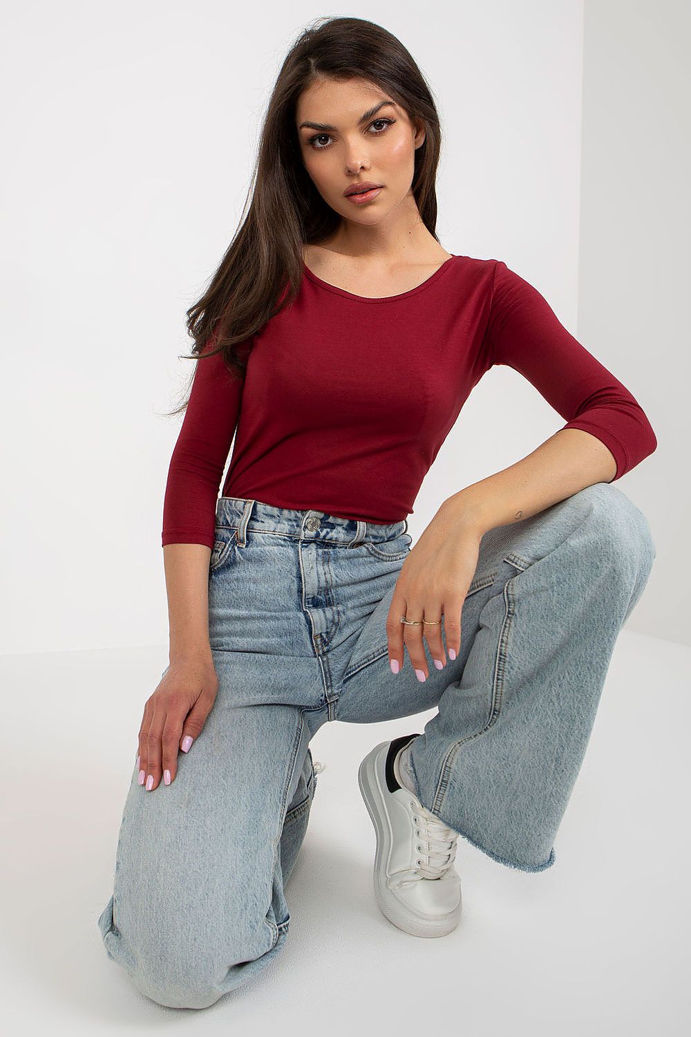Damen Bluse 3/4-Arm – Vielseitig & Bequem für jeden Anlass