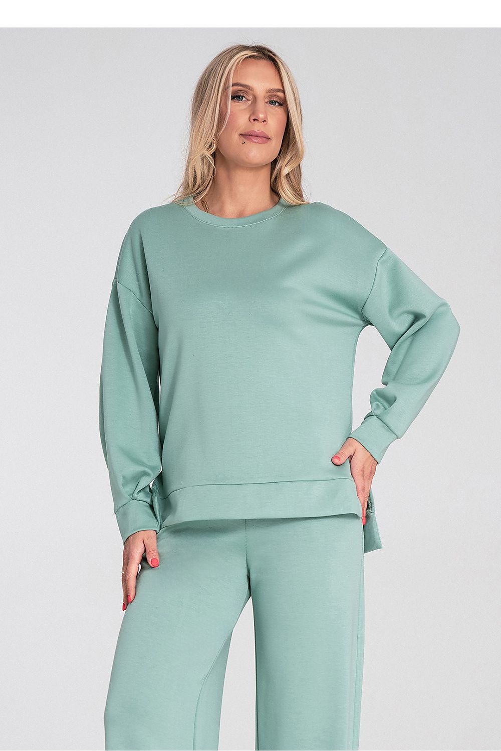 Damen Sweater gerader Schnitt – Lässig & Stilvoll