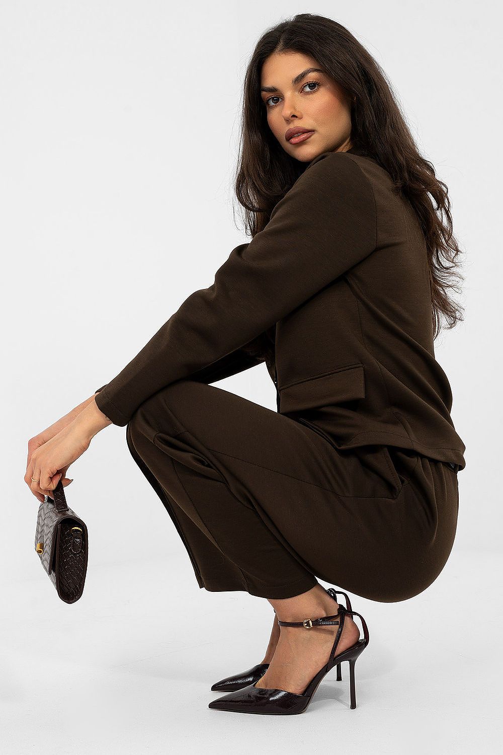 Elegante Jogginghose Italy Moda Damen – Hohe Taille