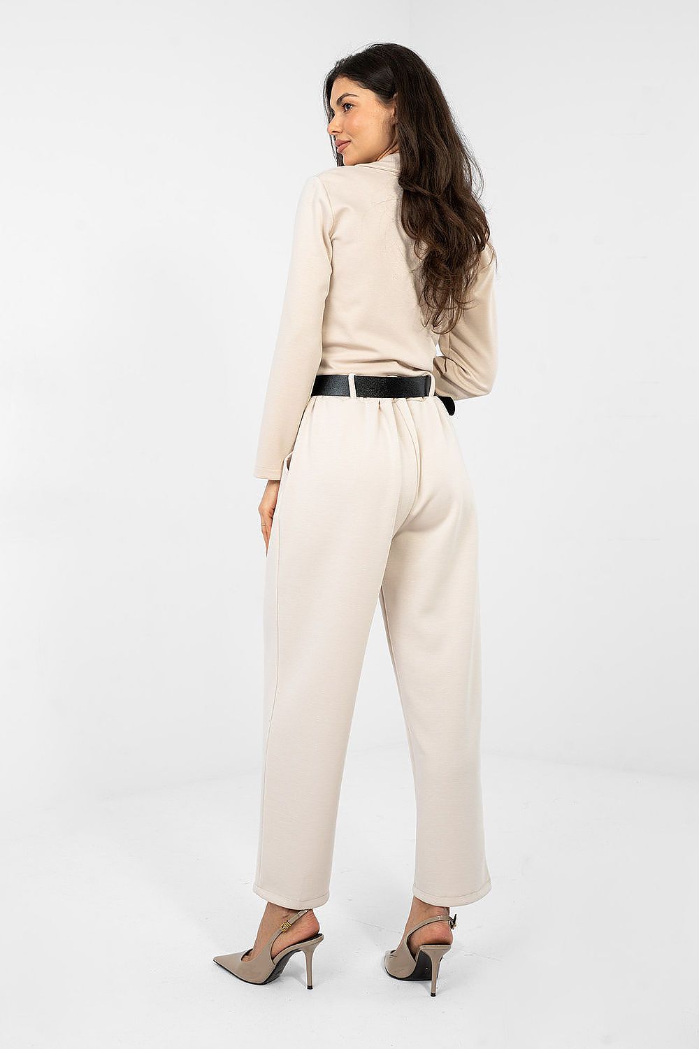 Elegante Jogginghose Italy Moda Damen – Hohe Taille