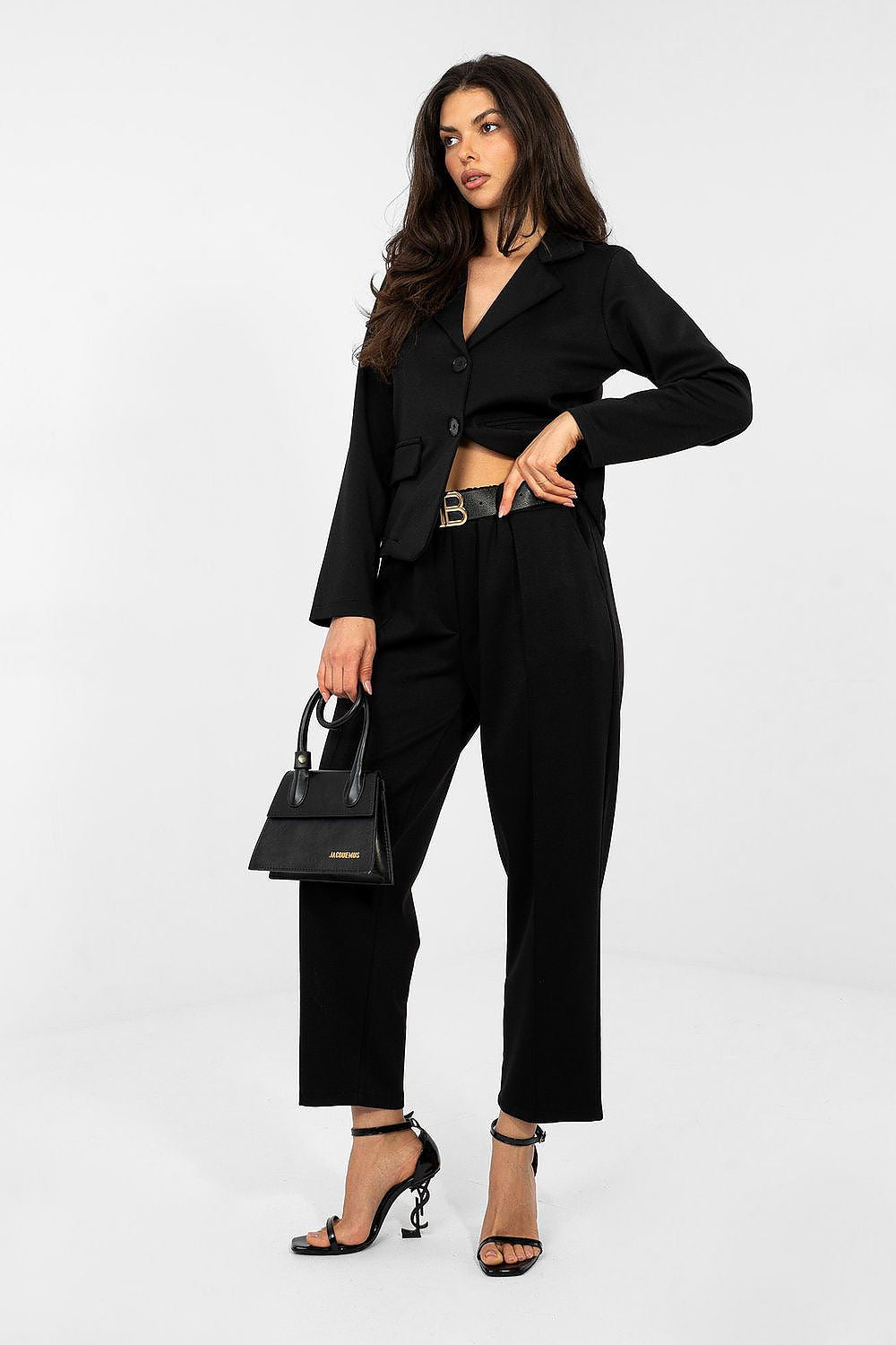 Elegante Jogginghose Italy Moda Damen – Hohe Taille