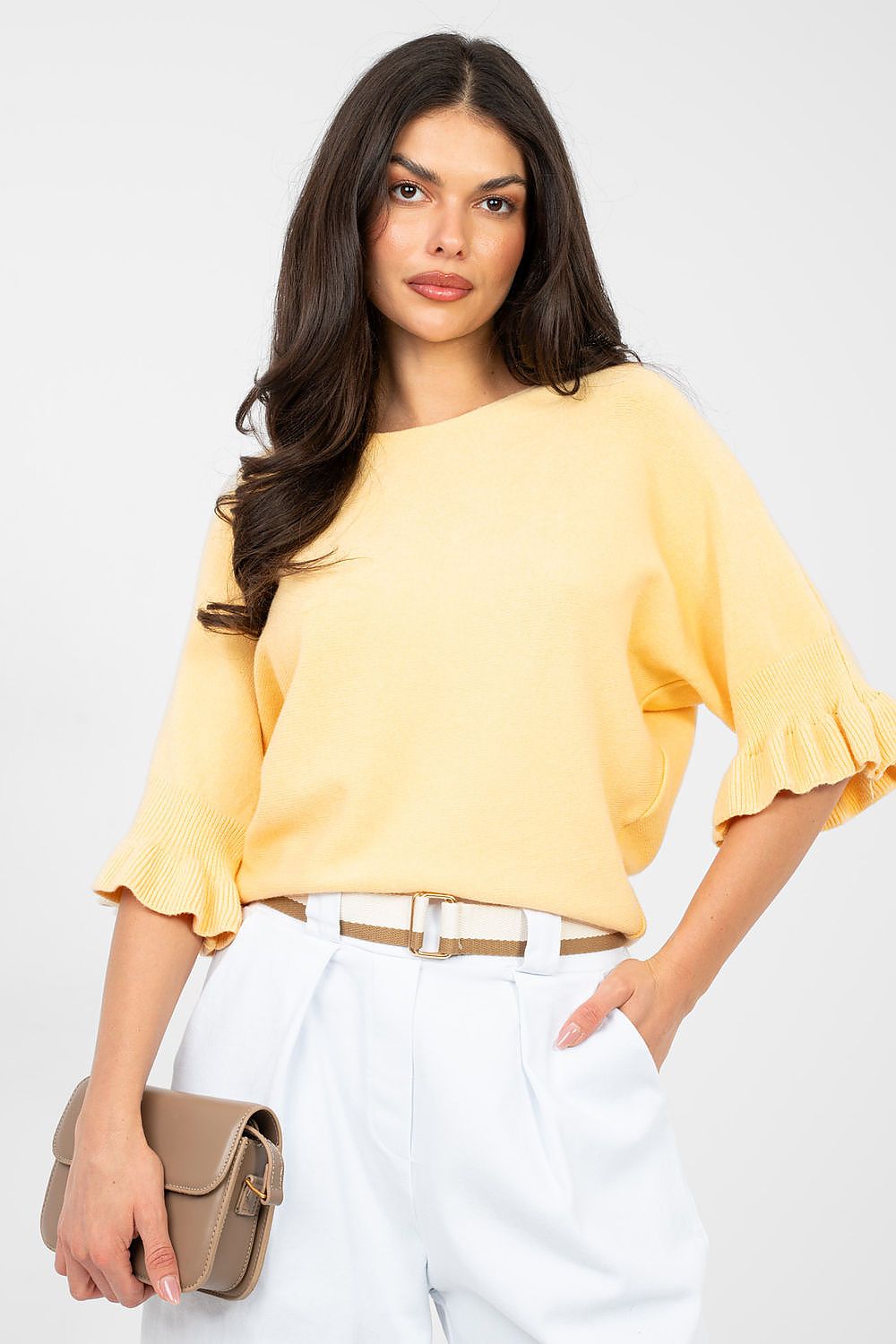 Pullover Damen Viskose elegant zeitlos