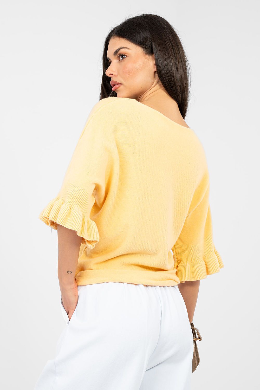 Pullover Damen Viskose elegant zeitlos