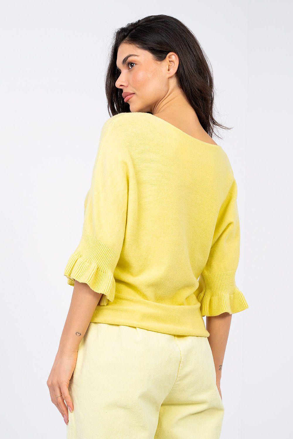 Pullover Damen Viskose elegant zeitlos