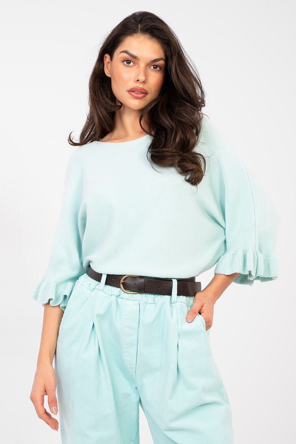 Pullover Damen Viskose elegant zeitlos