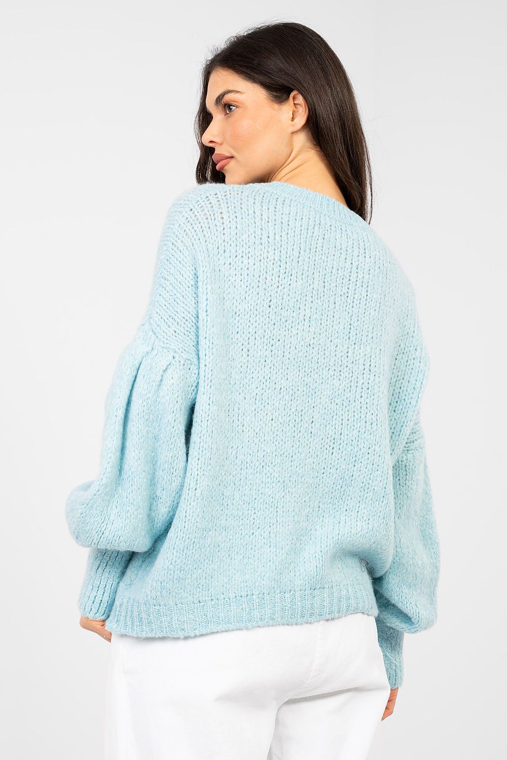 Damen Pullover Lässig 3/4 Arm Alltag & Arbeit Casual