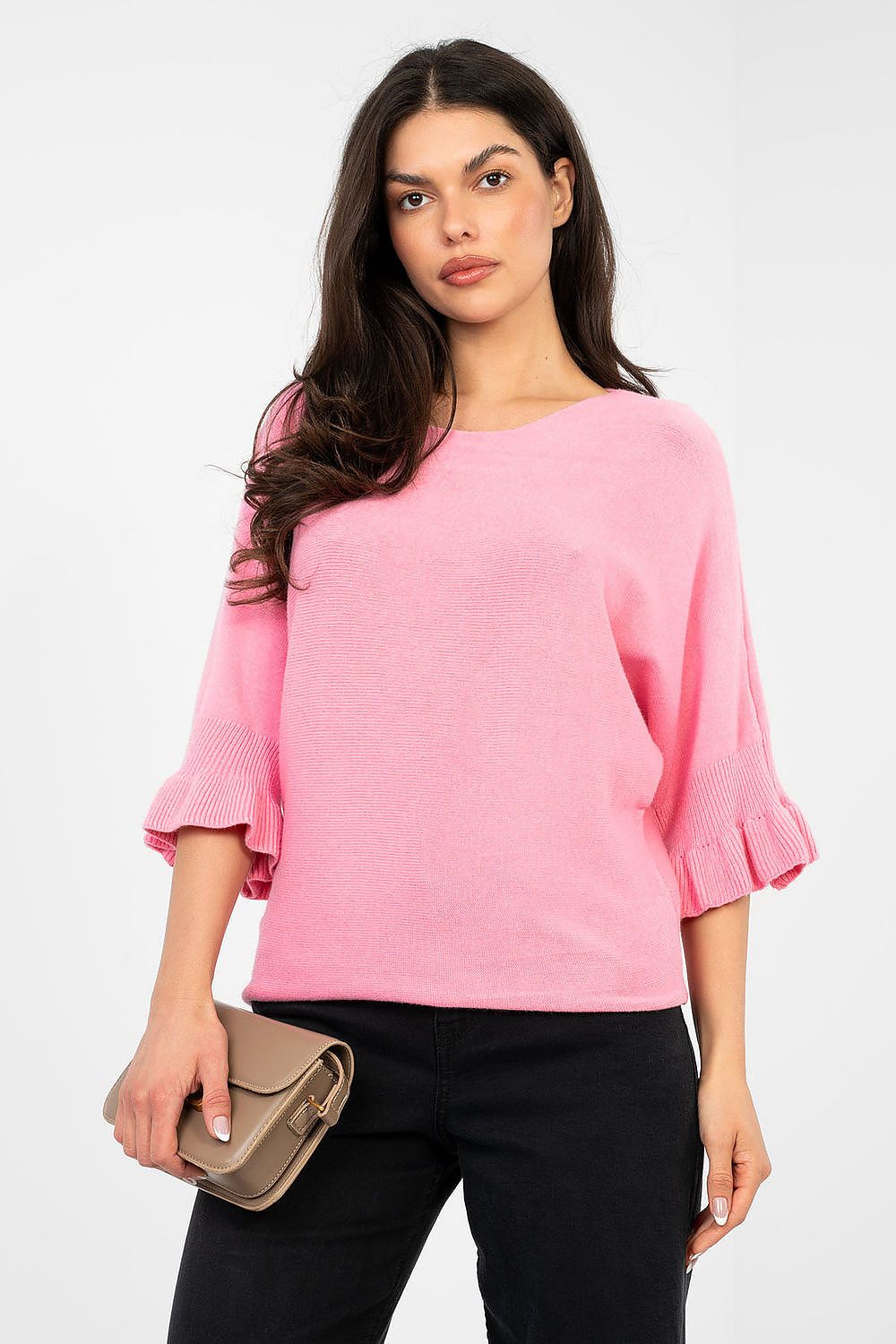 Pullover Damen Viskose elegant zeitlos