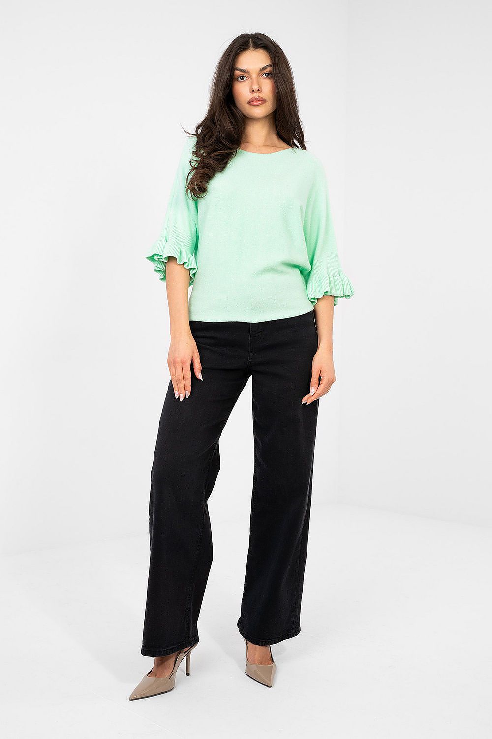 Pullover Damen Viskose elegant zeitlos