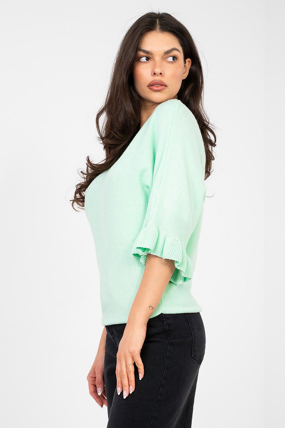 Pullover Damen Viskose elegant zeitlos