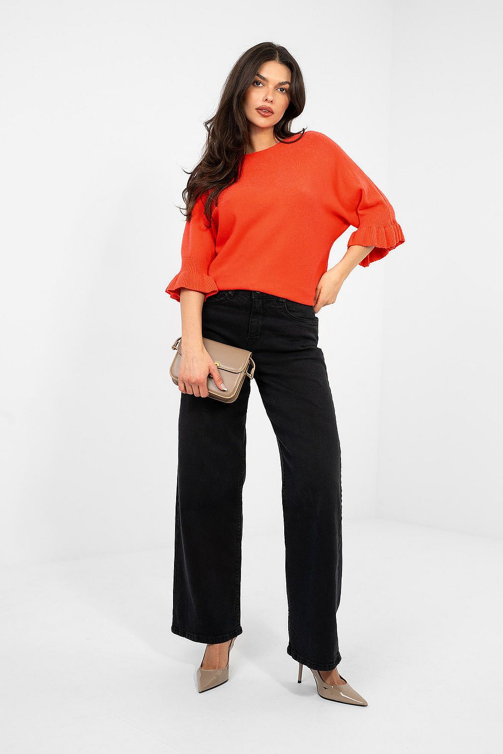 Pullover Damen Viskose elegant zeitlos