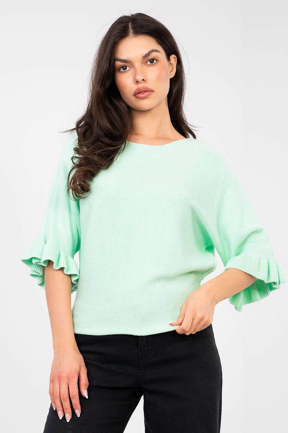 Pullover Damen Viskose elegant zeitlos