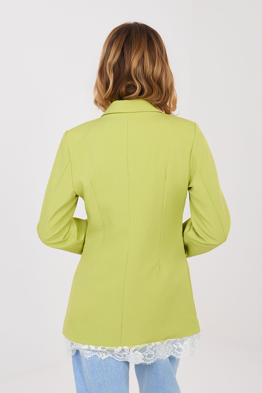 Eleganter Damenblazer mit Spitzendetails für Business & Freizeit