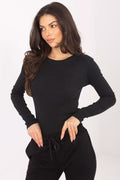 Langarmshirt Damen mit Stickerei Baumwolle – Casual & Bequem