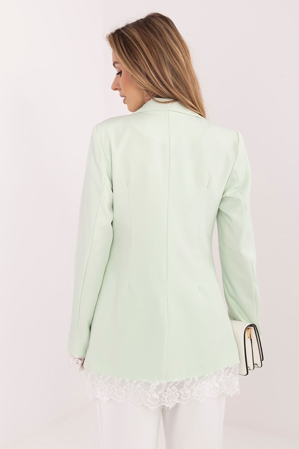 Eleganter Damenblazer mit Spitzendetails für Business & Freizeit