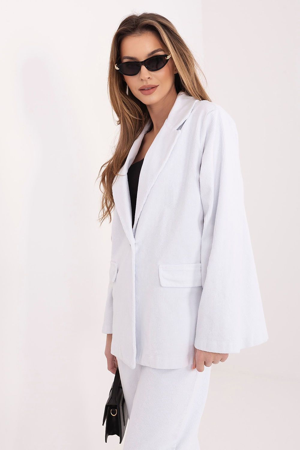 Cordblazer Damen Elegant - Lässiger Blazer Alltag & Büro