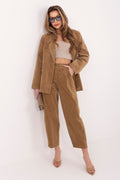 Cordhose Damen Karotte Hohe Taille - Moderne Cord Hose Alltag