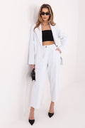 Cordhose Damen Karotte Hohe Taille - Moderne Cord Hose Alltag
