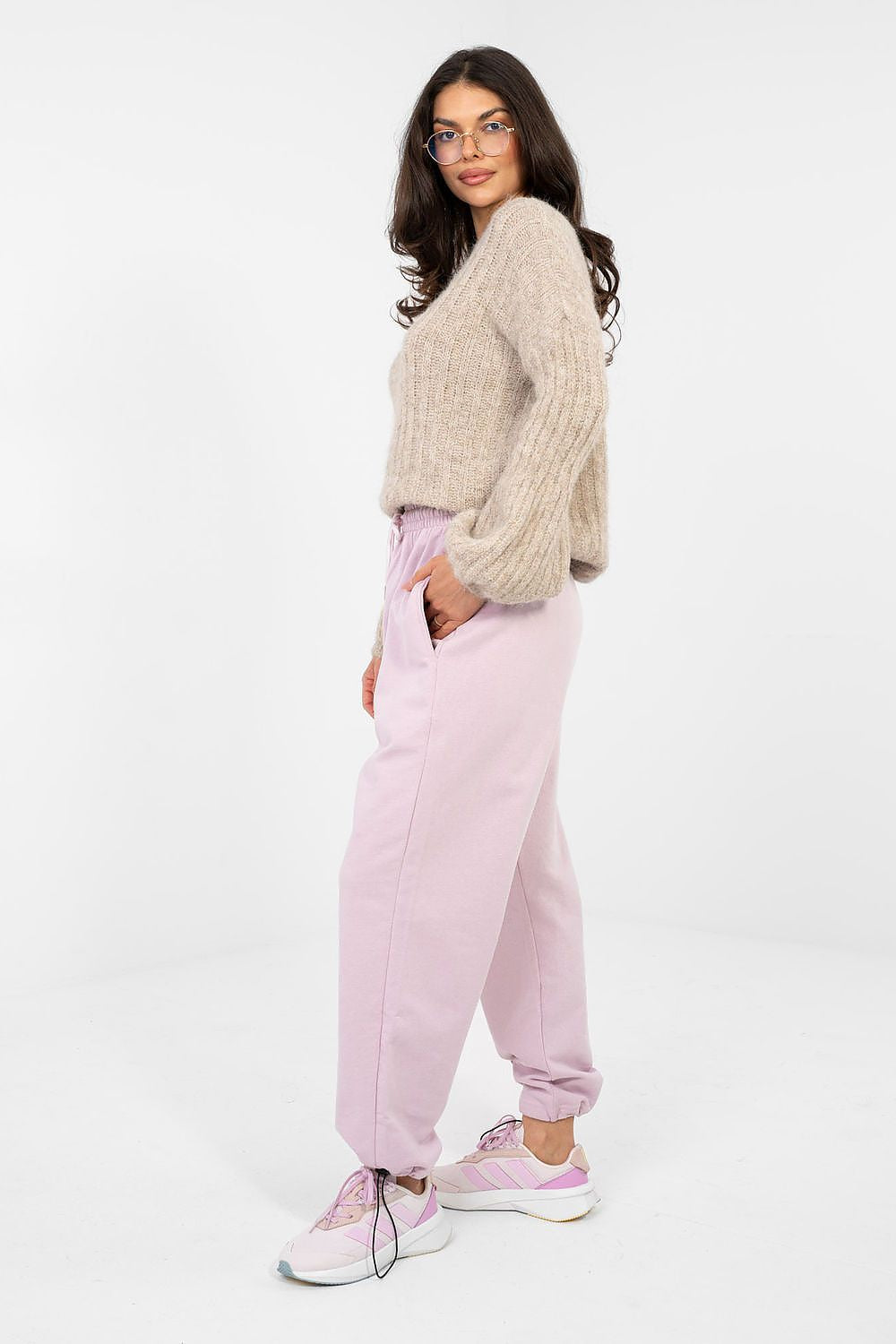 Jogginghose Damen High Waist Baumwolle – Bequem & Stylish