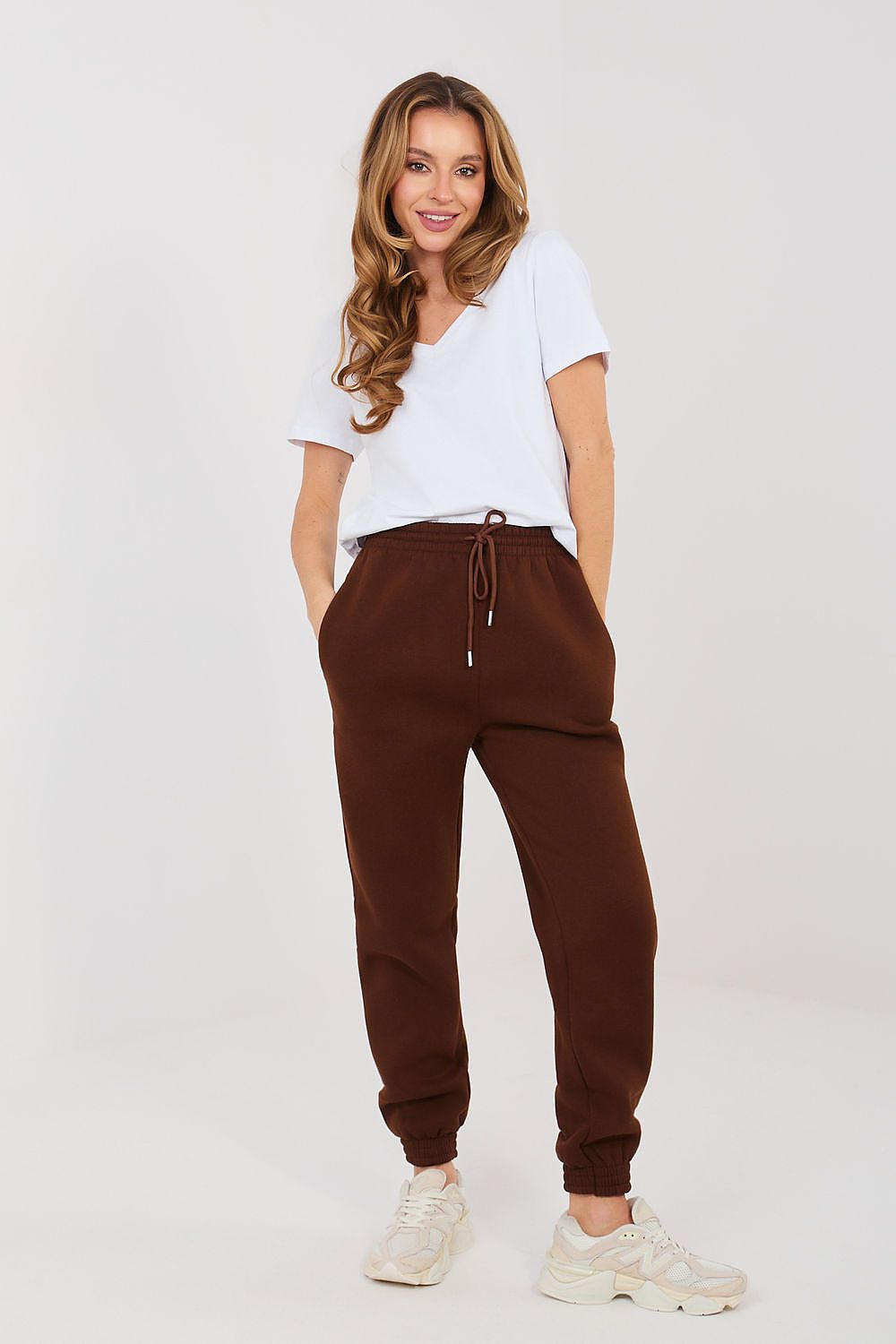 Jogger Jogginghose Damen gefüttert – Warm & Bequem für Herbst/Winter