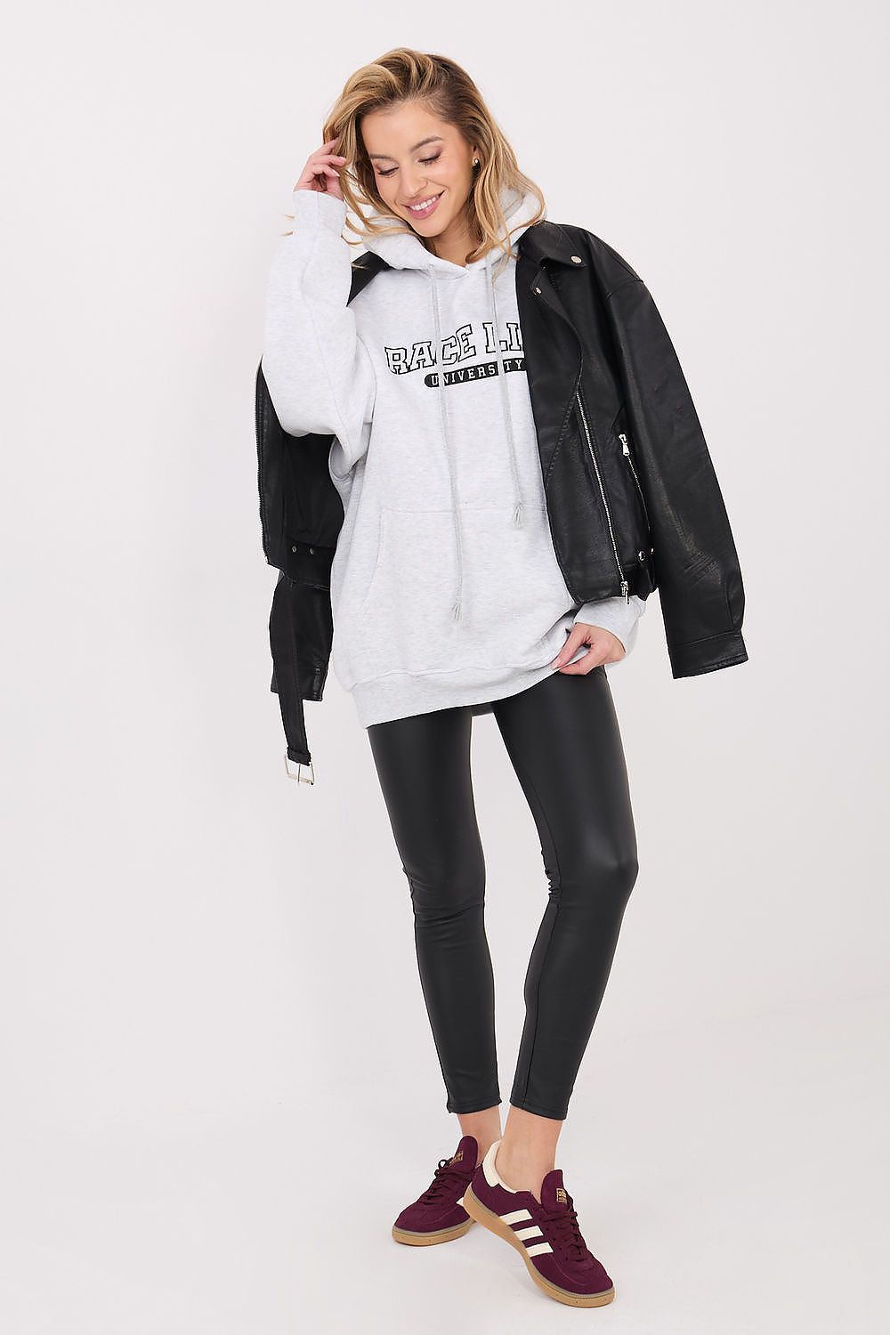 Hoodie Damen mit Kapuze & Kängurutasche aus Baumwolle – Warm & Bequem