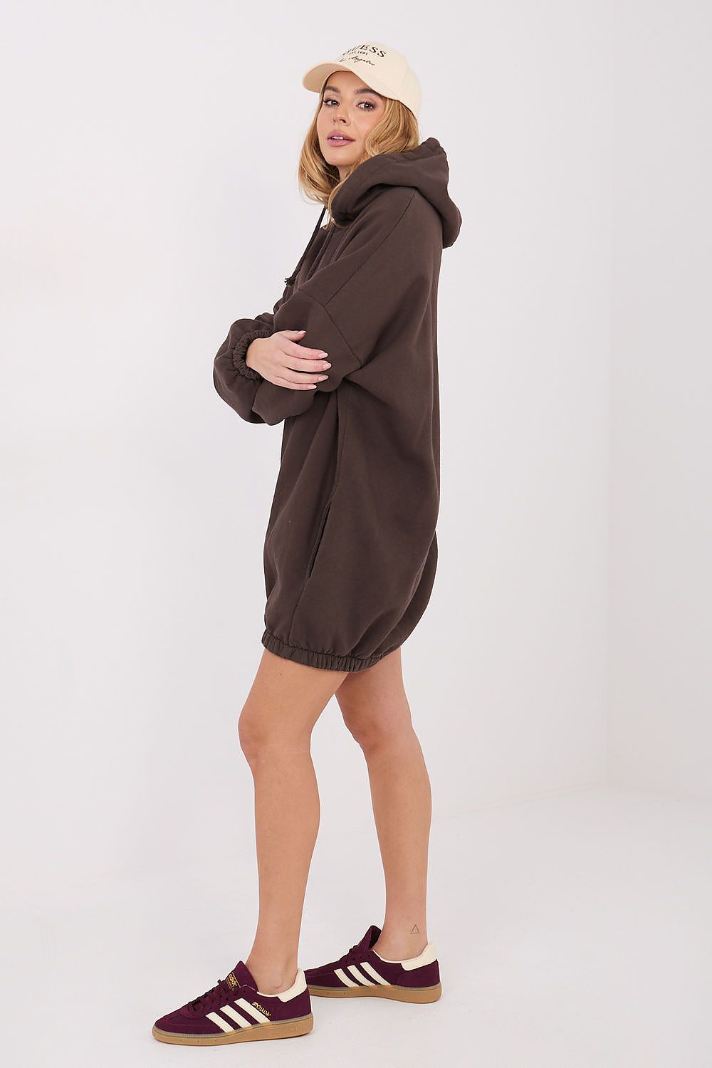 Sweatkleid Damen Oversize Kapuze – Bequem & Lässig