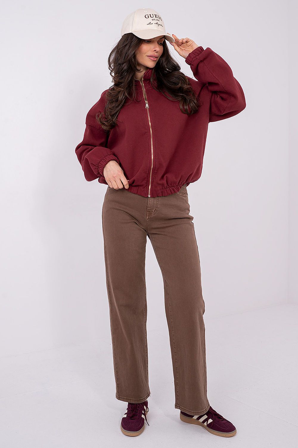 Pullover Damen Strick Rundhals Warm