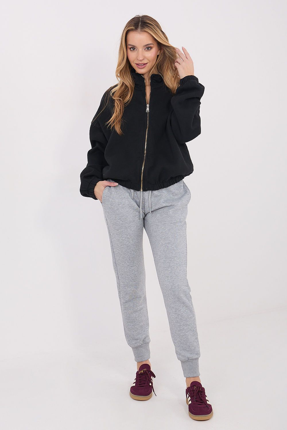 Pullover Damen Strick Rundhals Warm