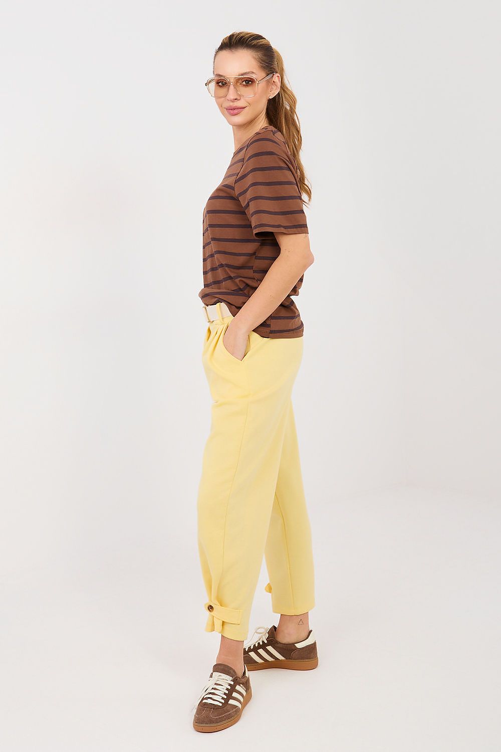 Sweatpants Damen – Butterweiche 7/8 Jogginghose mit Hoher Taille