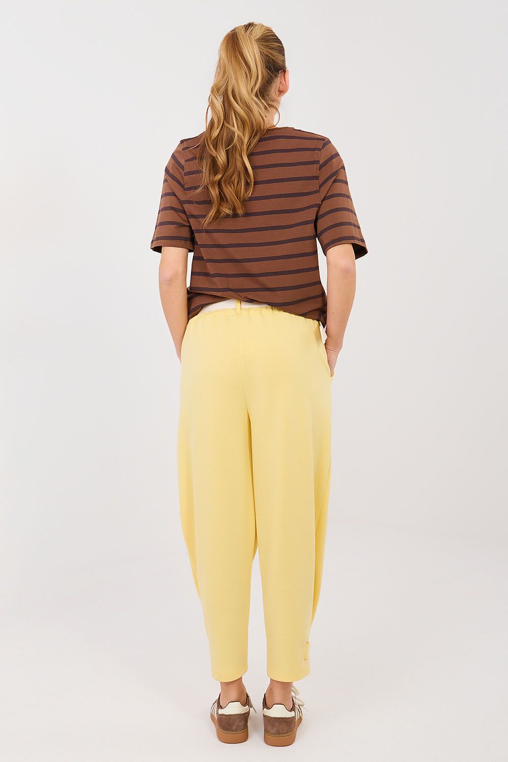 Sweatpants Damen – Butterweiche 7/8 Jogginghose mit Hoher Taille