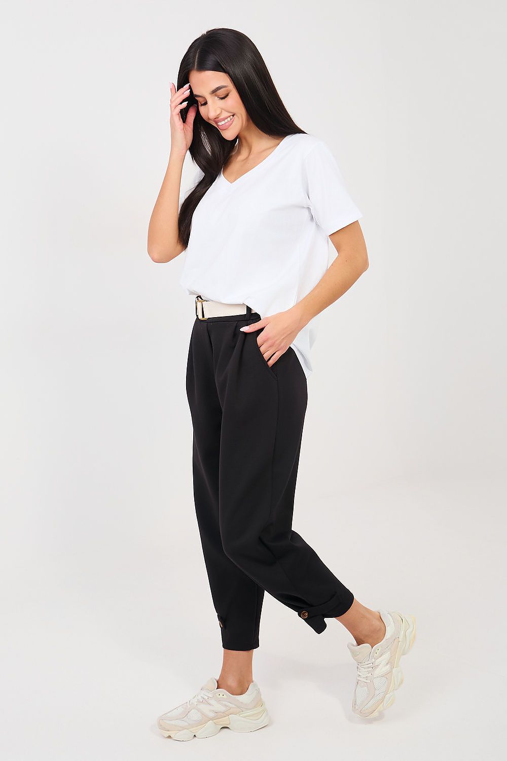 Sweatpants Damen – Butterweiche 7/8 Jogginghose mit Hoher Taille
