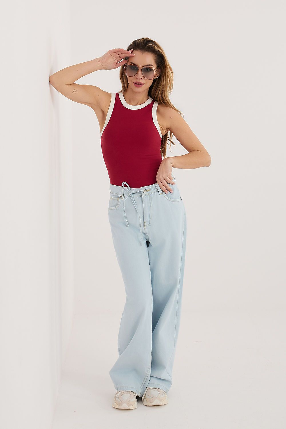 Wide Leg Jeans Damen – Weite Hose lässig & modern